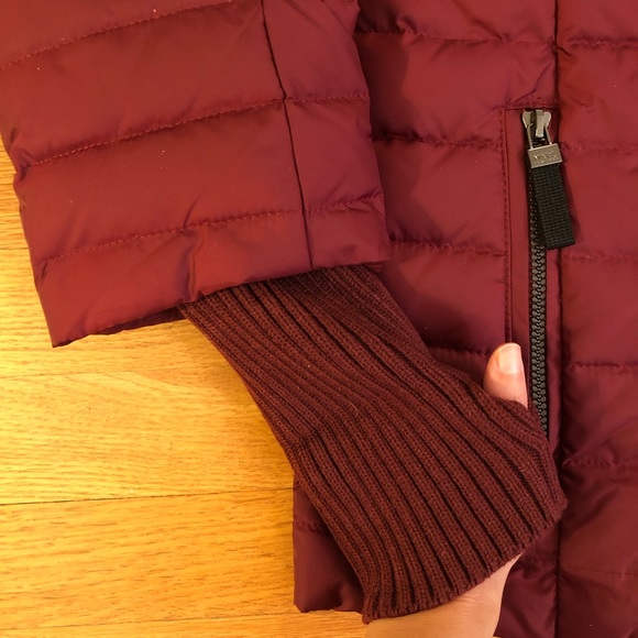 NWT Asymmetrical Puffer Down Jacket - Picture 3 of 5